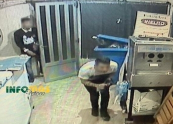 Joven de Oliveros robó en una heladería, quedó filmado y lo detuvieron