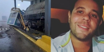 Matías, el empleado del peaje que salvó su vida: “Vi el camión y salí corriendo”