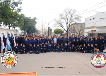 Barrancas recibió a más de 100 cadetes en el 3er Encuentro Regional