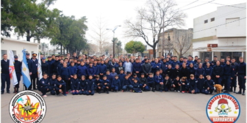 Barrancas recibió a más de 100 cadetes en el 3er Encuentro Regional