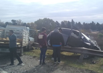 Autopista: un tremendo accidente se cobró la vida de una mujer