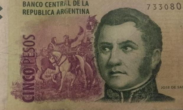 Anunciaron la fecha en la que saldrá de circulación el billete de 5 pesos