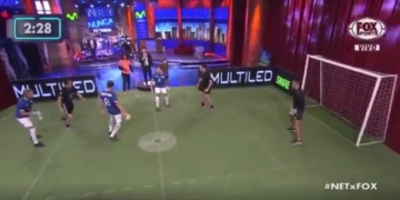 (VIDEO) El Polaco Bastía y Pio Drovetta a puro fútbol en Fox Sports