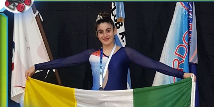De Serodino al Nacional: patinadora se medirá con las mejores del país