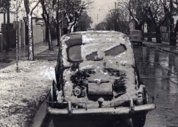 El recuerdo a 46 años de una intensa nevada que cubría de blanco la región