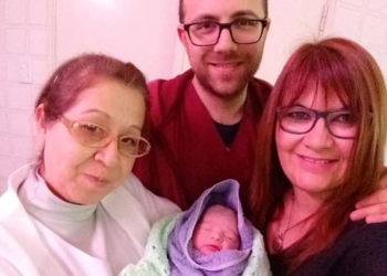 Sorpresa y alegría en el Samco Maciel por el nacimiento de Luciano