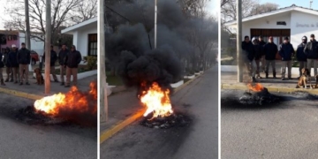 Paro en Gaboto: no hubo solución tras la audiencia y continúa el conflicto