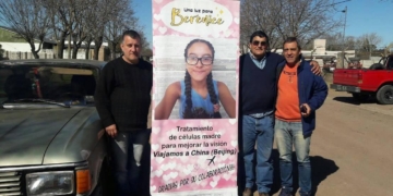 Donó su auto para que su sobrina recaude fondos y pueda viajar a China para un tratamiento