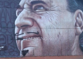 Vandalizaron el mural de Juan José Saer en Serodino