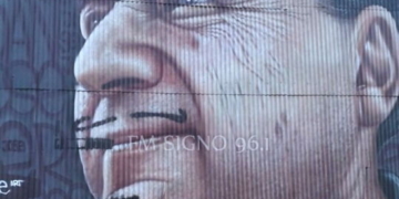 Vandalizaron el mural de Juan José Saer en Serodino