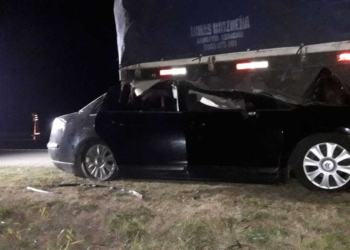 Maciel: un conductor murió tras estrellarse contra un camión