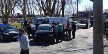 Dos mujeres colisionaron en Totoras y una debió ser hospitalizada