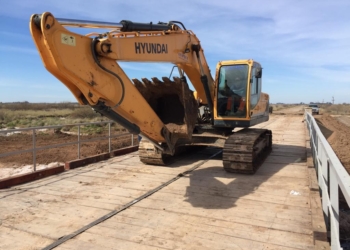 El puente que une Carrizales y Díaz quedó habilitado para el tránsito