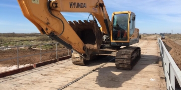El puente que une Carrizales y Díaz quedó habilitado para el tránsito