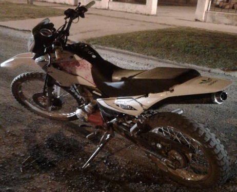 Un accidente en una esquina de Gaboto dejó a dos jóvenes heridas