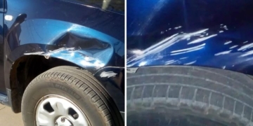 Atacaron a una pareja que viajaba en auto por autopista