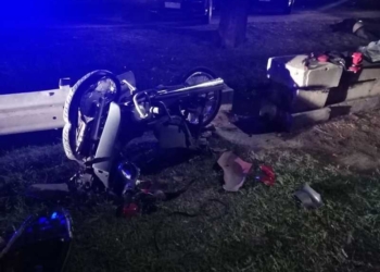 Colisionó contra un guardarrail en Ruta 11 y perdió la vida