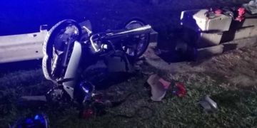 Colisionó contra un guardarrail en Ruta 11 y perdió la vida