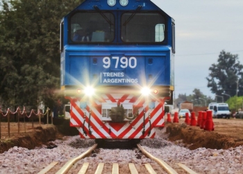 Llegará otro tren a Timbúes con 100 vagones y 4 mil toneladas de carga