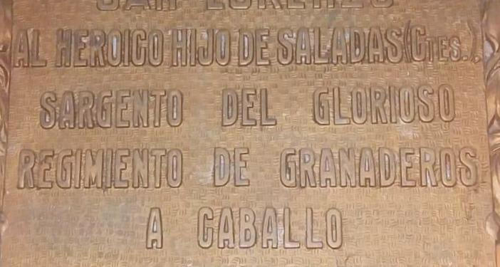 Dos menores robaron una placa en honor al Sargento Cabral en San Lorenzo