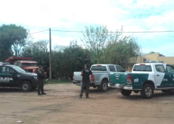 Robo en San Genaro, allanamiento, secuestro de armas y detenidos