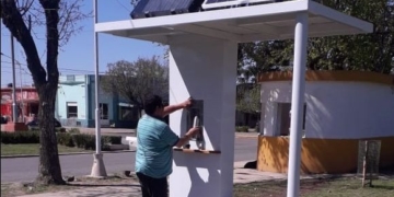 Los vecinos de Maciel ya cuentan con su primera estación solar