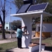 Los vecinos de Maciel ya cuentan con su primera estación solar