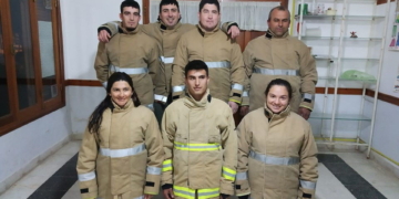 Bomberos de Maciel sumaron equipamiento a través de donaciones