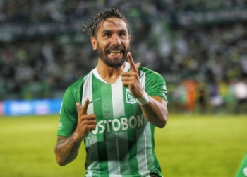 Cucchi volvió a marcar en el empate de Atlético Nacional