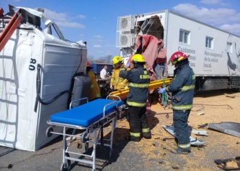 Confirmaron una víctima fatal tras el accidente entre camiones en Ruta 34