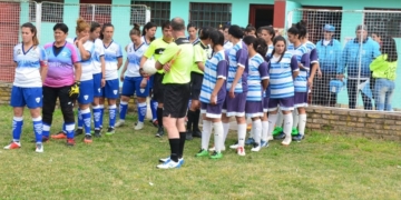 Dio inicio el Torneo Revancha de la Liga Evita de fútbol femenino