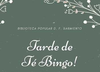 Rumbo a los 100 años, la Biblioteca Popular de Totoras invita a un té bingo