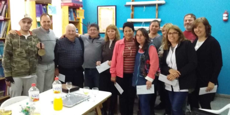 El senador Hugo Rasetto recorrió Totoras y realizó aportes a instituciones