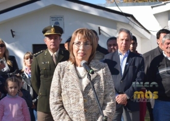 Sandra Aguirre reclamó por el recorte de coparticipación y la situación económica