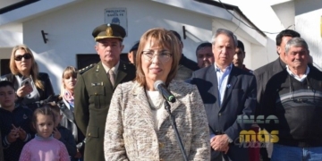 Sandra Aguirre reclamó por el recorte de coparticipación y la situación económica