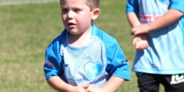 Tiembla Leo Cavallera: tiene cinco años y así relató un gol de Unión