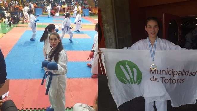 Una totorense fue campeona Argentina de karate en Córdoba