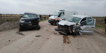 Un matrimonio de Totoras perdió la vida en un grave choque frontal