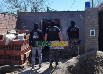 Drogas, armas y dinero: los detalles de los allanamientos en Maciel