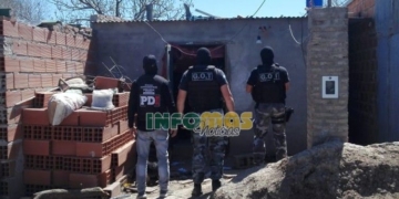 Drogas, armas y dinero: los detalles de los allanamientos en Maciel