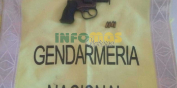 Ruta 34: secuestraron un arma y municiones sin documentación
