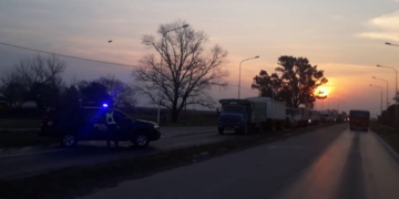 Tras 23 horas, liberaron la Ruta 91: dos choferes siguen graves