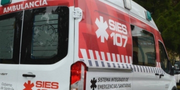 Un hombre de Serodino y una mujer de Oliveros chocaron en Gálvez