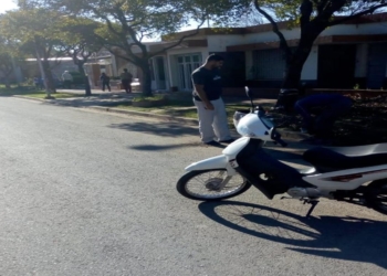 San Genaro: un nene de 10 años fue embestido por una moto