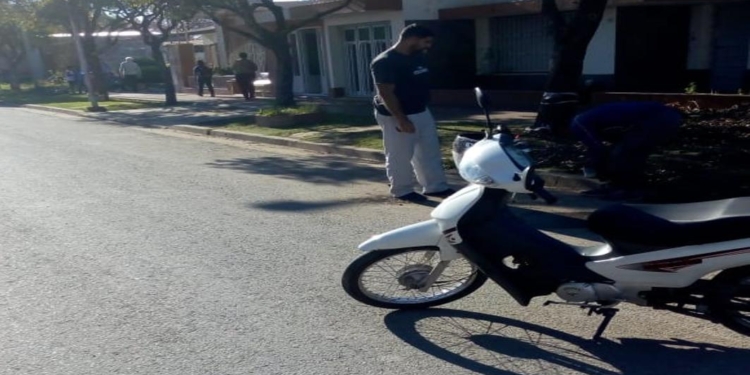 San Genaro: un nene de 10 años fue embestido por una moto