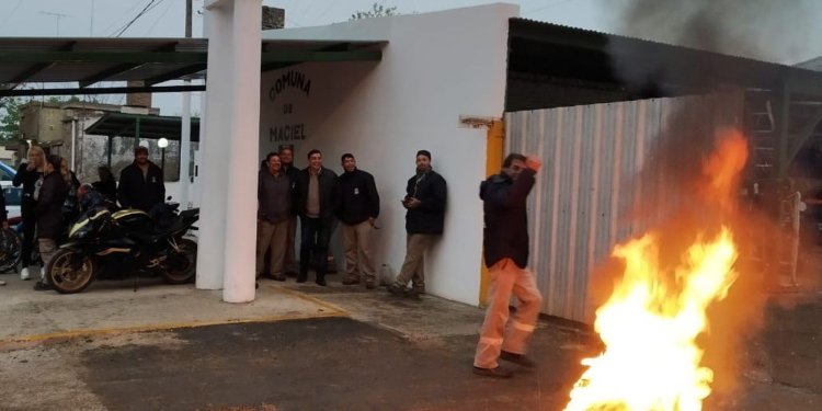 Maciel: despidieron a 5 trabajadores y se endurece el paro