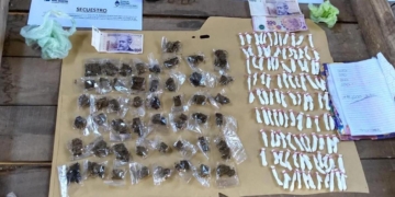 Múltiples allanamientos en la región con secuestro de drogas, armas y vehículos