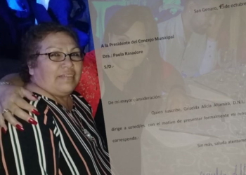 San Genaro: firmó su renuncia, denunció que «fue engañada» y quiere asumir como concejal