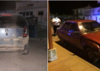 Dos heridos al chocar dos autos en una esquina de Barrancas