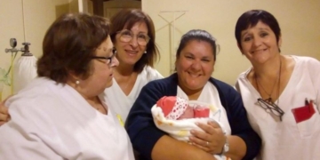 Felicidad: una nueva vida llegó al mundo en el Samco Maciel